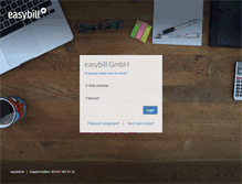 Tablet Screenshot of easybill.easybill.de
