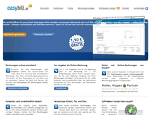 Tablet Screenshot of easybill.at